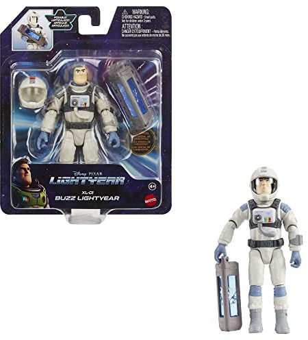 Buzz Lightyear HHJ81 - XL01 Buzz Lightyear ca. 13 cm authentische Actionfigur, 12 bewegliche Gelenke, Helm und Brennstoffzelle, Film Sammlerstück Sammlerspielzeug für Kinder ab 4 Jahren
