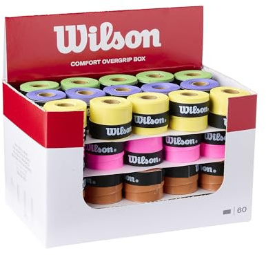Wilson Ersatz-Griffband Ultra Overgrip, Weich, Dünn, Optimale Schweiß- und Feuchtigkeitsaufnahme