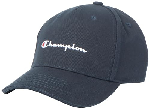 Champion Junior Caps – 802421 Baseballkappe, Marineblau, Einheitsgröße, Unisex – Kinder und Jugendliche, Marineblau, Einheitsgröße