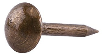 100er Set Polsternägel Möbelnägel Dekonägel Bronze 6x14mm Möbel Sofa Schuhe Türen