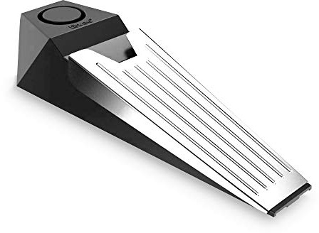 tiiwee Alarm Türstopper Türalarm Einbruchschutz 110dB - mit Batterie, Schwarz