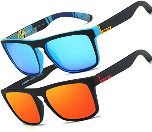 HGDGears Polarisierte Sonnenbrille Herren Damen UV400 Schutz Retro Outdoor | Driving Travel Sonnenbrille für Herren