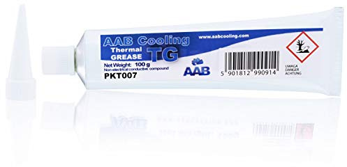 AABCOOLING Wärmeleitpaste 100g Weiß - hohe Wärmeleitfähigkeit für alle CPU PC Kühler, Lüfter, Prozessor, Wasserkühlung, niedriger thermischer Widerstand, Wärmeleitpad 1.5 W/mK