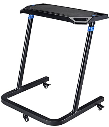 RAD Cycle Products Verstellbarer Fahrradtrainer, Fitnesstisch, tragbarer Arbeitsplatz, Stehtisch, M