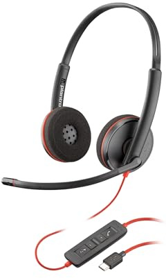 Headset Blackwire C3220 Stereo USB-C/A
