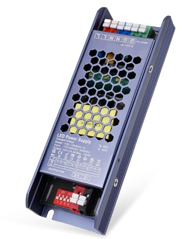 LED Trafo 12V 100W 8.33A Netzteil Transformator 230V Auf DC Niedervolttrafo | Konstante Spannung Transformator Für Streifen G4 MR16 Lampen Beleuchtungen