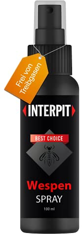 Interpit® Wespen Spray | das Abwehr Spray für Innen + Aussen gegen die Wespenzeit mit dem Wespenspray, Schutz im Garten
