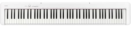 Casio CDP-S110WE Digitalpiano mit 88 gewichteten Tasten, 10 Sounds, weiß
