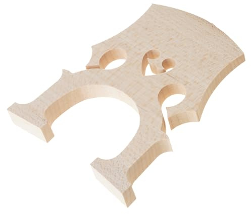 Handgefertigte Cello-Tonübertragungsbrücke für Holztextur, Reparaturzubehör, Holzbrücke, geeignet für verstellbare Cellobrücke