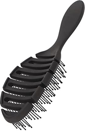 Professionelle Herren-Haarbürste, Herren-Bart-Entwirrungsbürste, Original Elastische Schwarze Bürste Zum Entwirren der Haare, für Zuhause und Salon