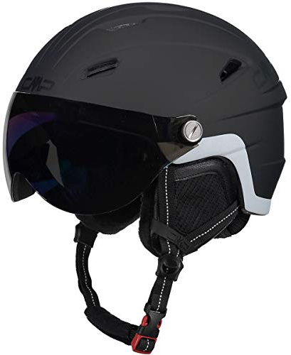 CMP - Wa-2 Skihelm mit Visier, Schwarz, L