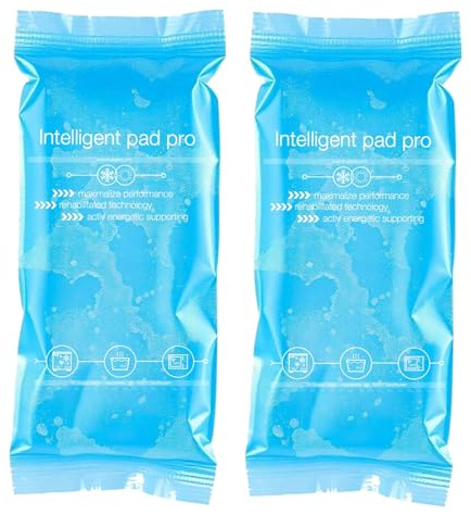 2x Kalt Warm Kompressen - MADE IN GERMANY - Kühlpads Set 29x12 cm - Vielseitige Kühl- und Warmkissen, Gelkissen