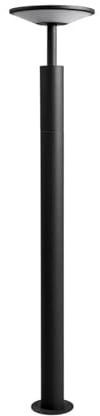 Lucande LED Wegeleuchte/Pollerleuchte, Wegelampe strahlwassergeschützt IP65 Aussenleuchte 100 cm 12W warmweiß (3.000K)