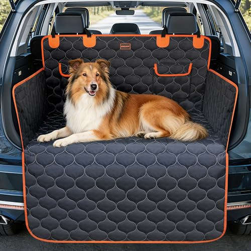 JOEJOY Kofferraumschutz Hund mit Seiten- und Ladeschwellenschutz, Universal Kofferraum Schutzmatte Wasserdicht Kratzfest - Pflegeleicht Hundedecke Auto Kofferraum