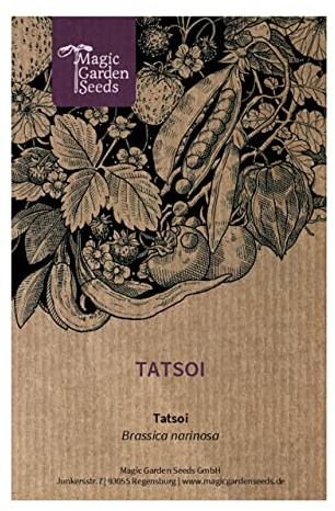 Tatsoi (Brassica narinosa) 400 Samen Rosetten-Pak-Choi Blattsenf