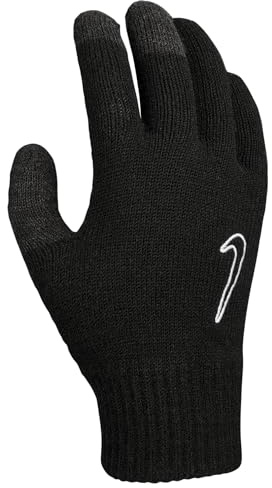 Nike Herren Herren Handschuhe Knitted Tech and Grip Handschuhe, 091 Black/Black/White, L/XL, 9317-27