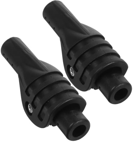 Angoily 2 Stück Zeltstützstangenverbinder Klappgelenk aus Nylon 8,5mm für Outdoor Camping Selbstgemacht Zeltzubehör