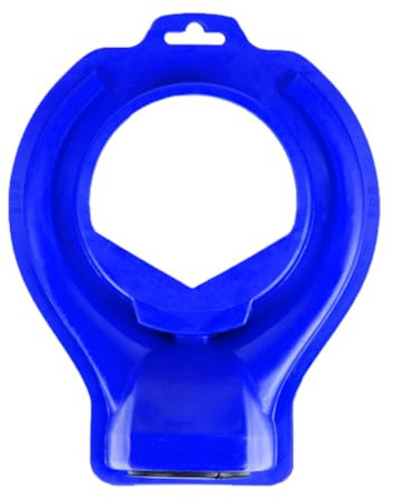 Karl Dahm® Dust Butler Maxi 12074 – Staubarme Bohrloch-Absaughilfe & Bohrlehre bis Ø 82 mm – Baustellen-Staubreduktion, Trockenbohren, Fliesen, Naturstein, Innen- und Außenbereich