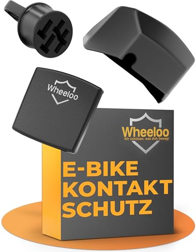 WHEELOO Kontaktschutz 3er Set für Bosch Intuvia + Nyon Fahrradcomputer I Pin Abdeckung I E-Bike Schutzhüllen Set zum Schutz der Pins an Akku, Display und Bedieneinheit I Fahrradzubehör