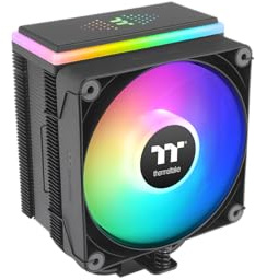 Thermaltake ASTRIA 400 ARGB CPU Kühler – Tower Luftkühler 120mm PWM, 6x6mm Direct Contact Heatpipes, 230W TDP, leise 26,8 dBA, 5V ARGB Sync, Intel LGA1851/1700, AMD AM5/AM4