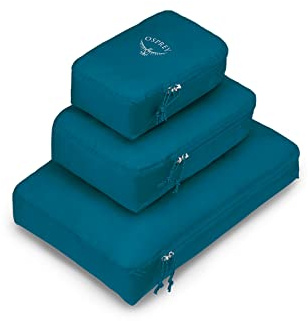 Osprey Ultralight Packwürfel, 15L, Waterfront Blue, Set