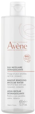 AVÈNE Les Essentiels - Mizellenwasser - Reinigt sanft und hydriert - Mit Glycerin, Trehalose und Avène Thermalwasser - Hohe Verträglichkeit, vegan - Empfindliche Haut - 400 ml