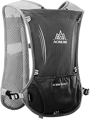 AONIJIE 5L Multifunktionale Ultrleicht Fahrradrucksack / Trinkrucksack Getränketasche für Wandern, Training, Laufen, Klettern, Marathon, Jogging, Radfahren