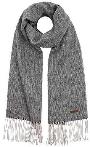 Barts Herren Soho Scarf Schal, Grau (DARK HEATHER 0019), One size (Herstellergröße: UNI)