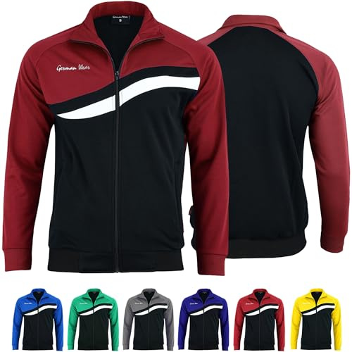 German Wear STRIKER Herren Trainingsjacke Sportjacke Joggingjacke