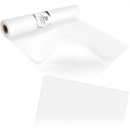 Robin Goods Transparentpapierrolle, 40 cm x 50 m | Skizzenpapierrolle | Motivpapierrolle | Architektenpapier transparent | Transparentpapier, Transparentpapier, 50 g/m² (Rolle – transparent)