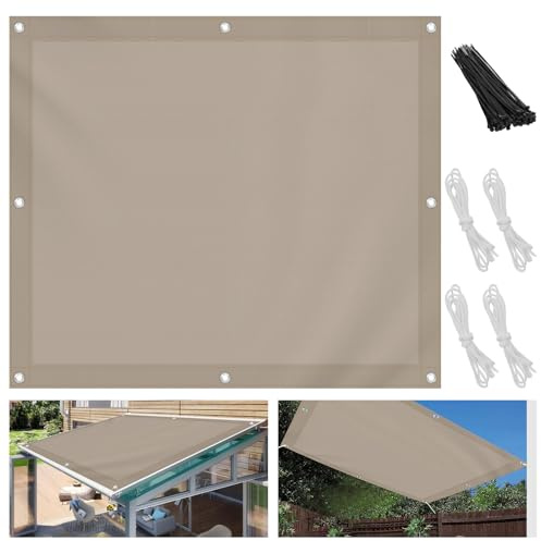 Sonnensegel Sonnenschutz 4x5m Balkon Sonnensegel Wasserdicht Rechteckig