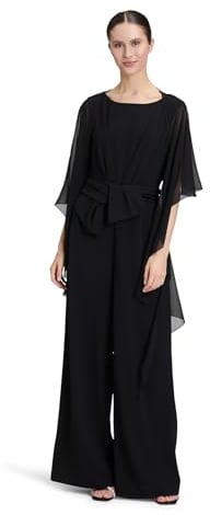 Vera Mont Damen 0071/4825 Stola, Schwarz, L EU