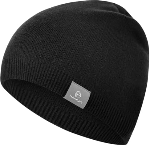 YANIKY Mütze Damen Thermo Mütze Herren Winter Beanie Mütze Strickmütze | Weich Mütze Bequeme Sportmütze Atmungsaktiv Wintermütze für Herren und Damen
