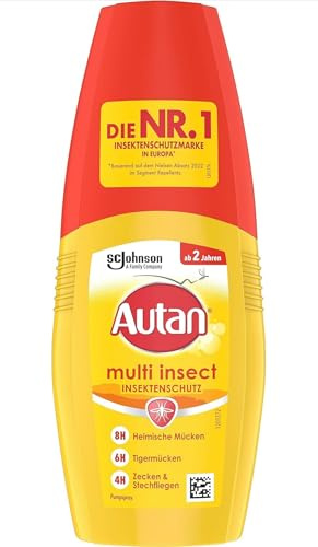 Autan Protection Plus Multi-Insektenschutz 100ml - 3 Stück pro Pack