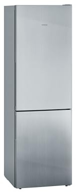 Siemens KG36EALCA iQ500 Kühl-Gefrier-Kombination, 186 x 60 cm, 214 L Kühlen + 94 L Gefrieren, lowFrost selterner Abtauen, freshSense für konstante Innentemperatur, superCooling schnellere Kühlung