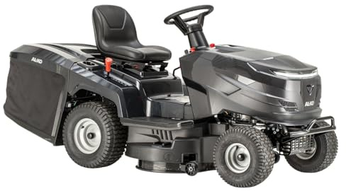 AL-KO Benzin-Rasentraktor Easy 13-86.6 M-A, 7.2 kW Motorleistung, 86 cm Schnittbreite, Heckauswurf mit Fangbox 250 L, für Rasenflächen bis 3500 m²
