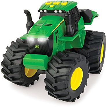 John Deere 46656 Traktor, Monster Treads mit Licht & Sound in Grün, Spielzeug Traktor mit Licht und Sound Effekten, Zum Spielen und Sammeln, Geschenke für Kinder, Spielzeug für Kinder ab 3 Jahren