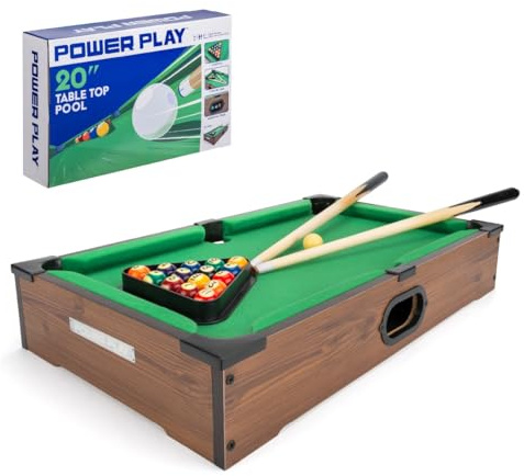 Power Play TY5894DB Table Top Pool Game