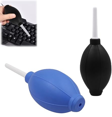 2 Stück Blasebalg Kamera, Objektiv Reinigungsset, Blasebalg Klein, Jetory Blower, Blasebalg Dust Blower, für Die Reinigung Von Kamerasensoren, Tastaturen Und Objektiven