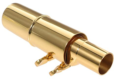 Parliky Saxophon Altsaxophon Ersatzteil Zubehör Mundstück Ersatz für Alte Defekte Saxophone Metallteile Ersatzteilset für Blasinstrumente