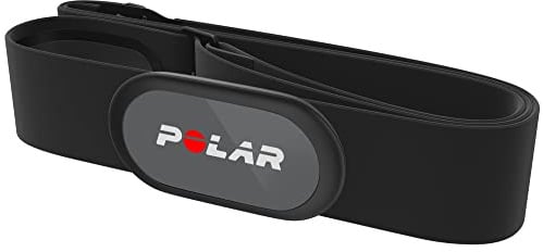Polar H9 Herzfrequenz-Sensor - ANT +/Bluetooth - Wasserdichter HF-Sensor mit weichem Brustgurt für Fitnesstraining, Radfahren, Laufen, Outdoor-Sportarten, Schwarz-Grau, XS-S