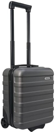Cabin Max Anode 40x30x20 erweiterbar 40x30x25 cm Hardscalen Handgepäck Trolley-Koffer für Untersitz, Wizz Air 40x30x20cm