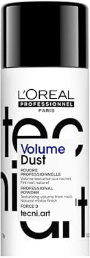 L'Oréal Professionnel Unsichtbares Trockenshampoo für alle Haartypen, Volumen- und Texturpuder, Für starken Halt, Geschmeidigkeit und Definition, Tecni.ART, Volume Dust, 7g