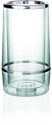 Flaschenkühler aus SAN Kunststoff - doppelwandig, XTRA PREISWERT, nicht spülmaschinentauglich/Ø 11,5 cm, Höhe: 23 cm