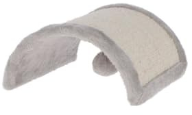 Kerbl Pet Kratzbrett Half Moon, grau, 26x22x11 cm