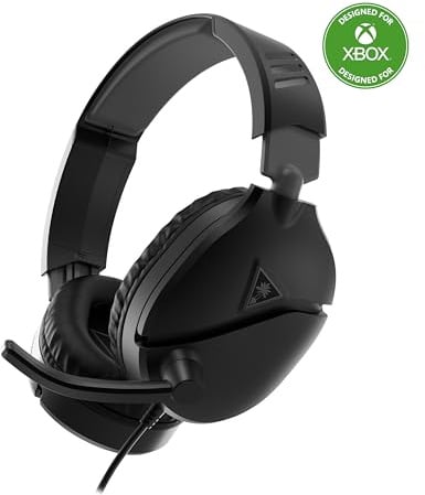 Turtle Beach Recon 70 Schwarz Xbox Universell Einsetzbares Gaming-Headset for Xbox Series X|S, Xbox One, PS5, PS4, Nintendo Switch, PC and Mobile