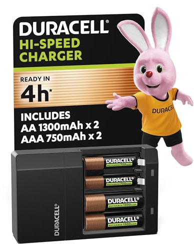 Duracell 4 Stunden Batterieladegerät, 1 Stck