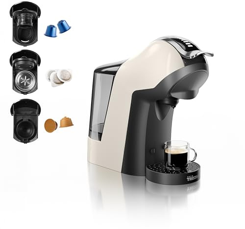 Tristar Multi-Kapsel-Maschine 3-in-1 – Geeignet für Nespresso®, Dolce Gusto® Kapseln, ESE Pads – 19 bar – BPA-frei – CM-2301