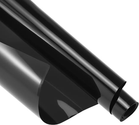 QWORK® 76cm x 3m Autoscheibentönung, 5% VLT, Tönungsfolie Auto Sonnenschutzfolie für Fahrzeuge & Gebäude