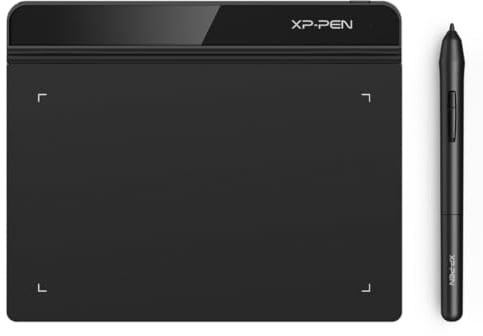 XPPen G640 Grafiktablett 6x4 Zoll Stift Tablet zum Zeichnen mit 20 Ersatzspitzen OSU Spiel Pen Tablet